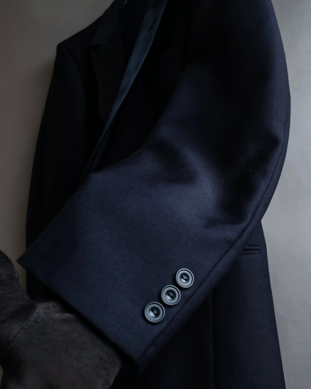 "CHRISTIAN DIOR MONSIEUR" Satin switching design tuxedo dress set up