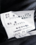 "JEAN PAUL GAULTIER" Firm finish double-zip belted mid-length coat