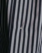 "COMME des GARCONS HOMME" 00's Graphic striped long sleeve shirt