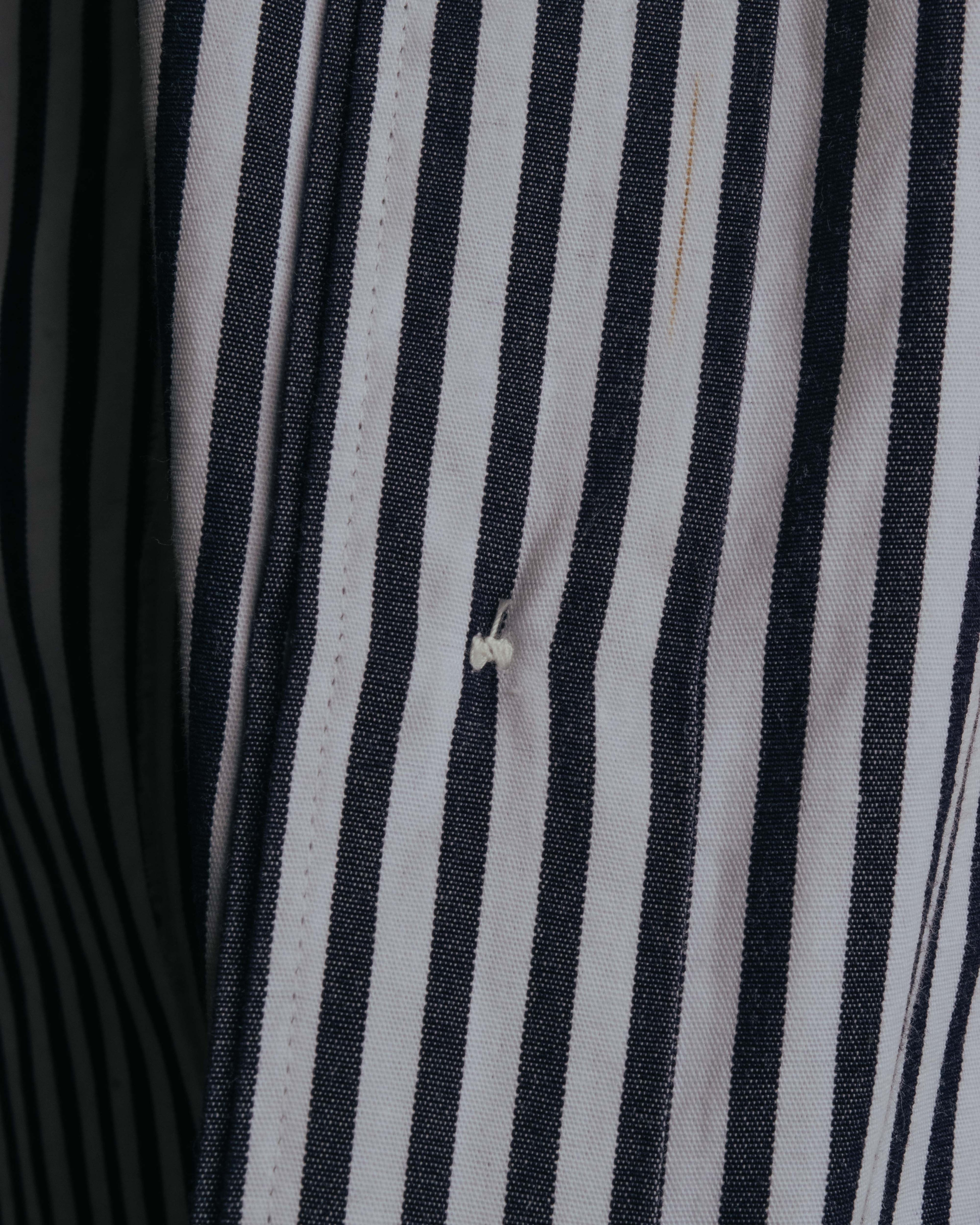 "COMME des GARCONS HOMME" 00's Graphic striped long sleeve shirt