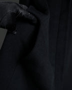 "FENDI" 00's-10's Karl Lagerfeld design shaped long coat