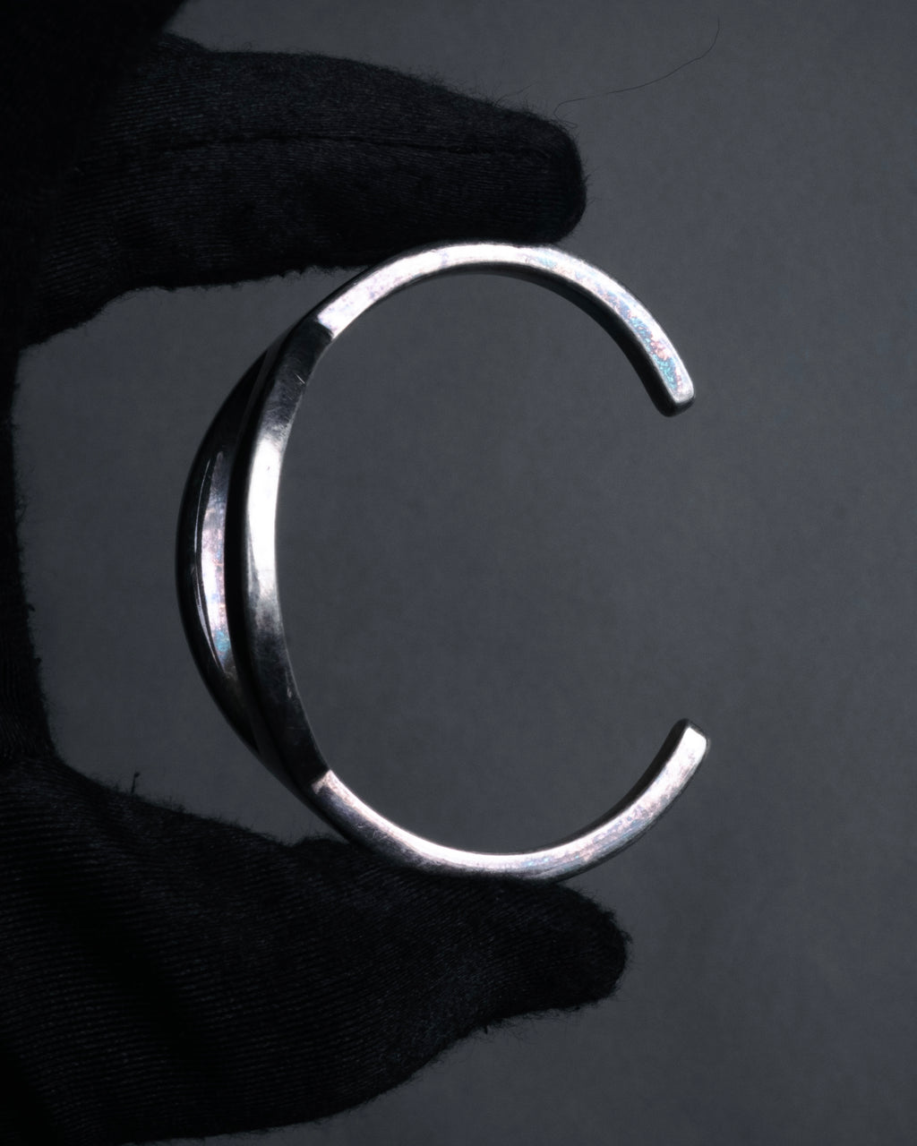 “PHILIPPE AUDIBERT” 2010’s Sculptural openwork cuff bangle