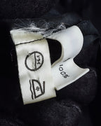 "Christian Dior" Hand painted greyhound motif silk blouse