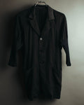"i wish Y's bis" late 80's-90's Relaxed linen cotton long jacket