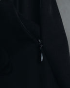 Pantalones de vestir ajustados con bolsillo de cremallera metálica de Maison Margiela 20AW