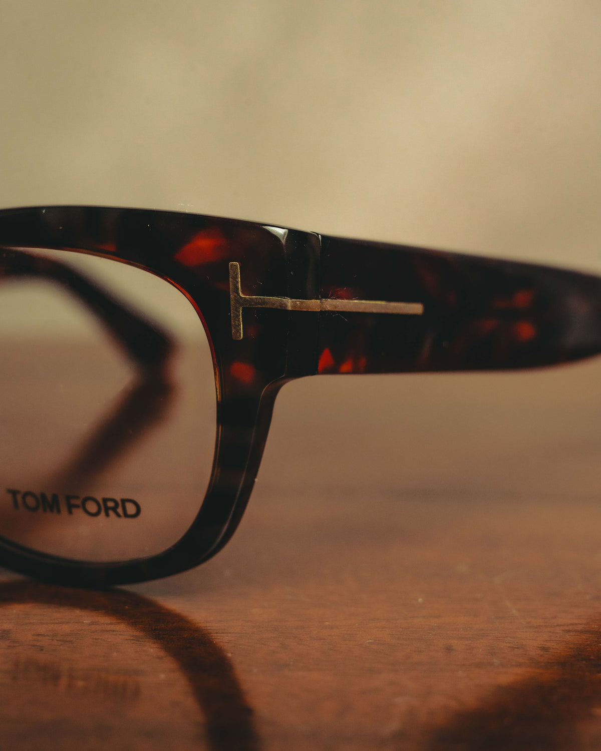 "TOM FORD" 10's Classic square eyeglasses