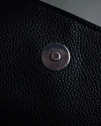 "VALENTINO" Textured leather V tassel chain shoulder bag