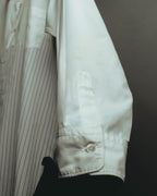 "COMME des GARÇONS HOMME" 90's-00's Patchwork long-sleeve shirt