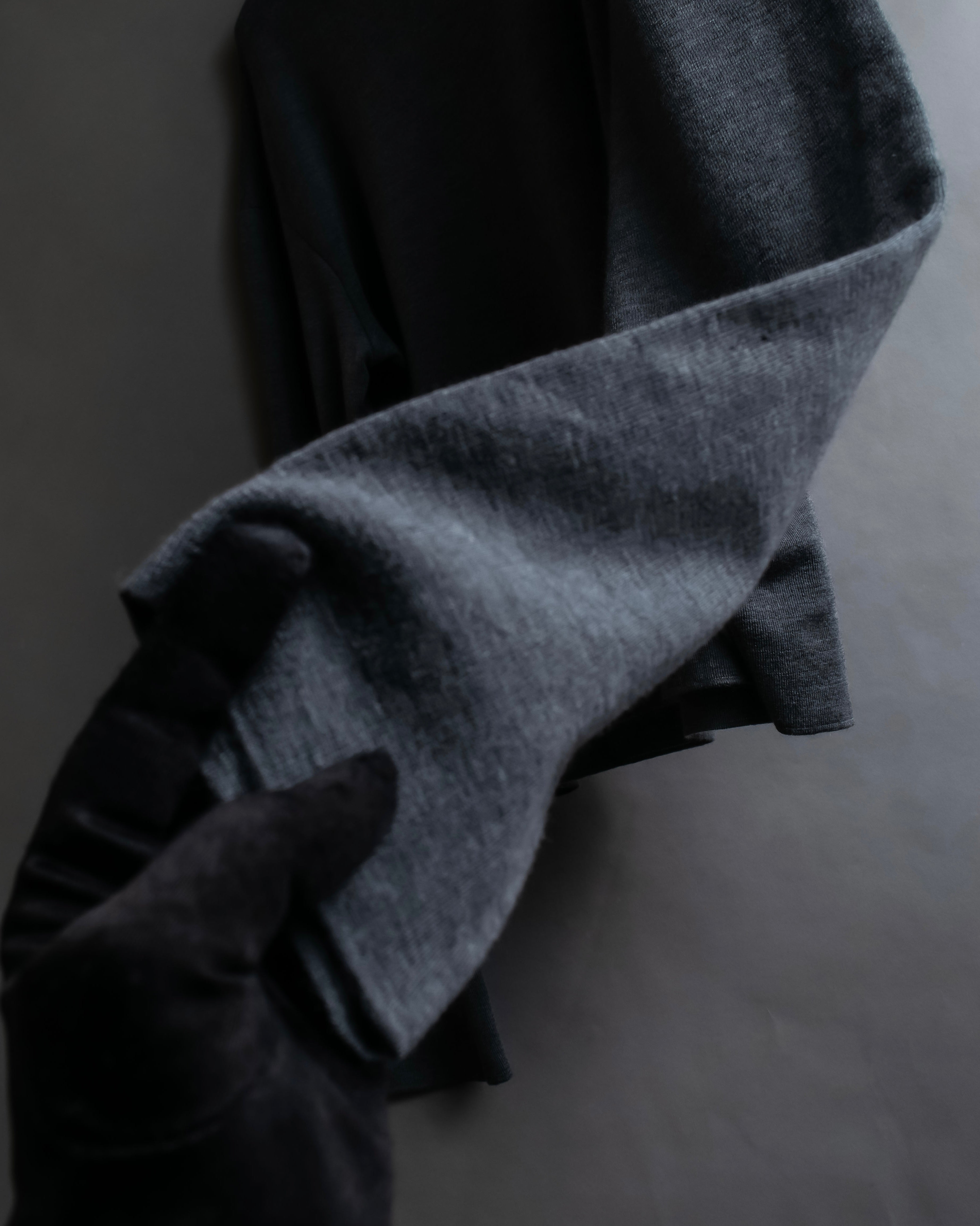 "JIL SANDER" Polo collar design wool knit pullover