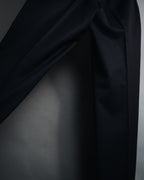 "GUCCI" 90’s-00’s Cashmere blend minimalist three button suit set