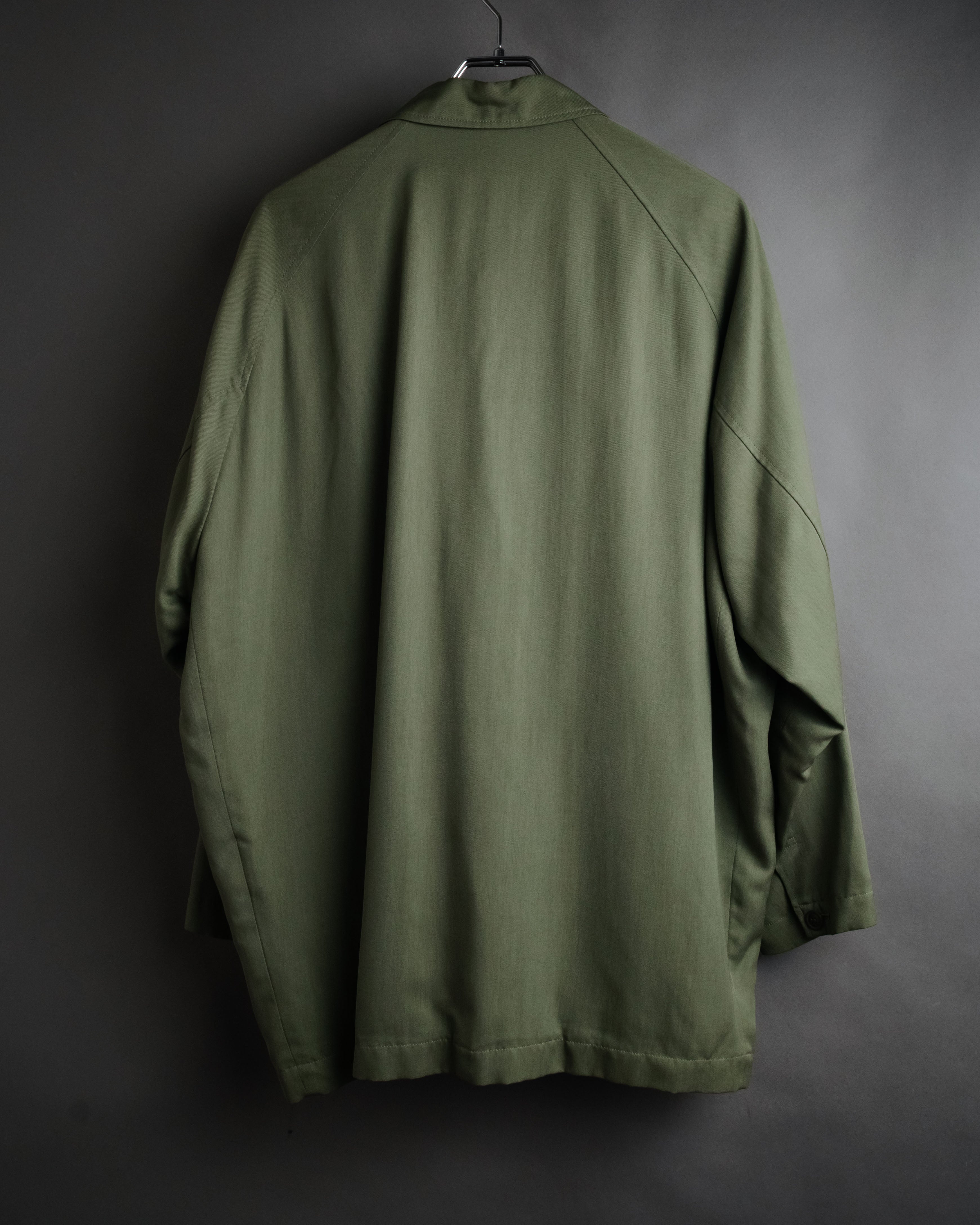 “Christian Dior” 90’s Silk drape sports jacket