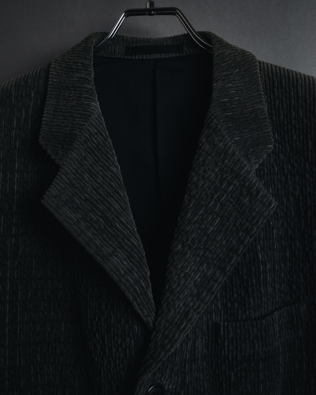 –SPECIAL– "ISSEY MIYAKE MEN" 98AW garment-pleated cotton tailoring set-up