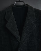 –SPECIAL– "ISSEY MIYAKE MEN" 98AW garment-pleated cotton tailoring set-up
