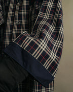 “Burberrys” 1998-1999 house check cotton pajama set