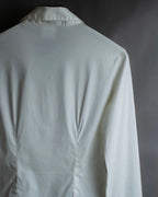 "CHANEL" 2005SS logo studs design shirt jacket