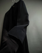 "GUCCI" Three-dimensional lapel design draped tailored jacket