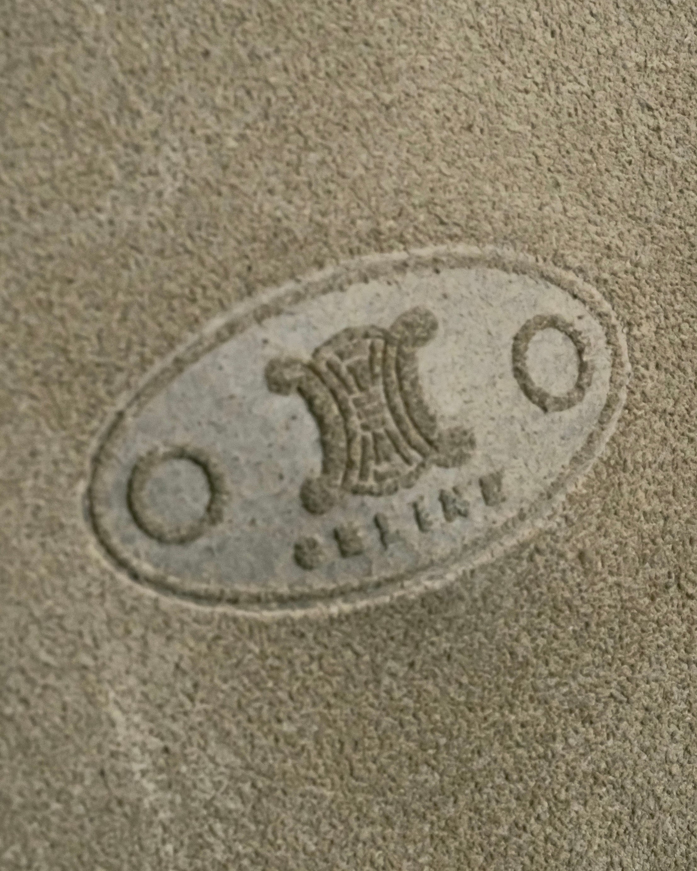 "CELINE" Studs design suede leather shoulder bag