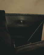 “BOTTEGA VENETA” 2010’s Intrecciato leather compact bi-fold wallet