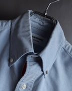 "THOM BROWNE" Hidden tricolor design cotton shirt