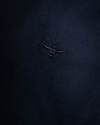 "Dior" 2017 AW Minimal fly-front bee-embroidered shirt