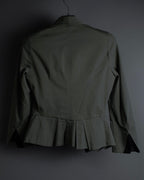 "MCQ Alexander McQueen" Lace-up panel design shaped jacket