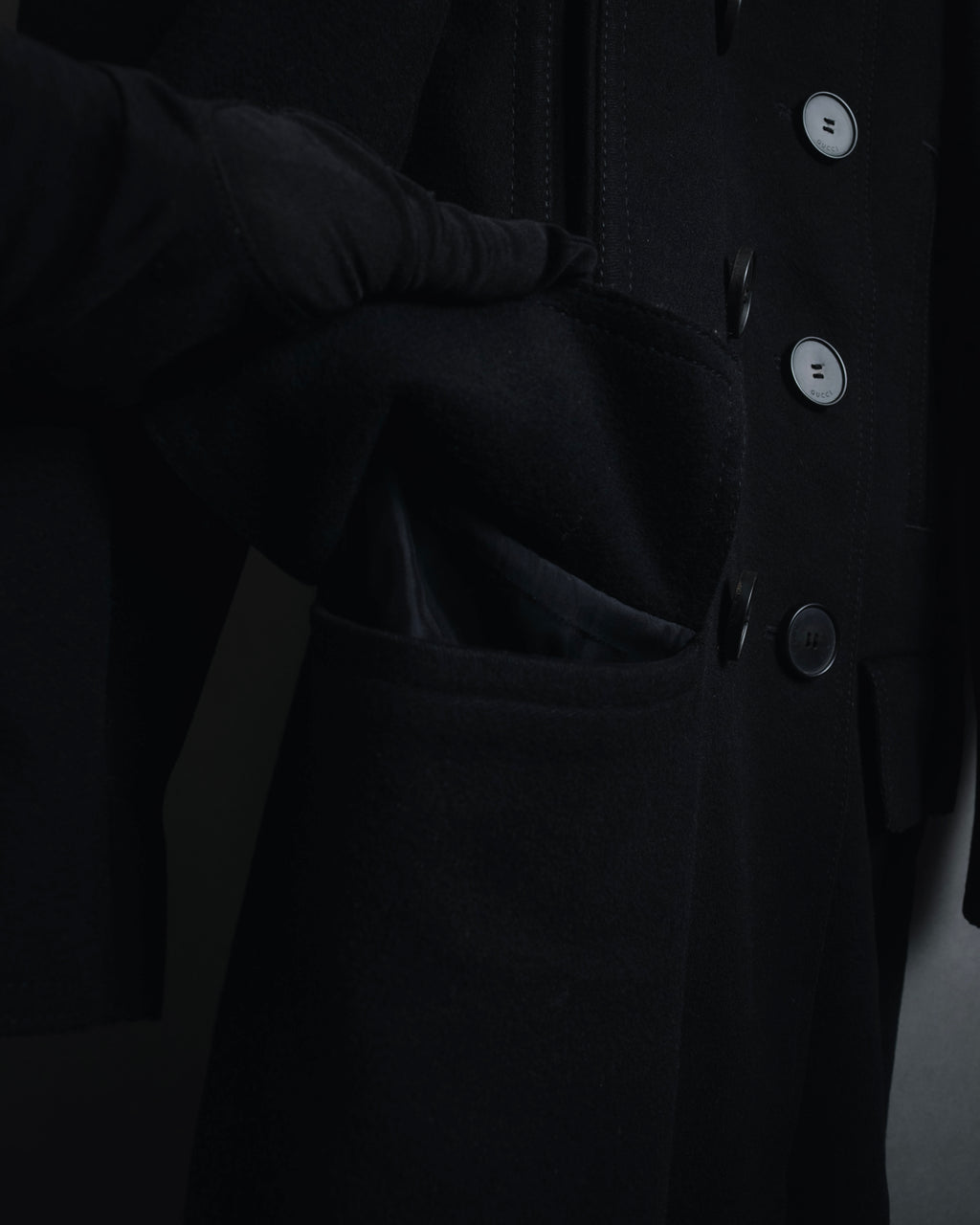 –SPECIAL– "GUCCI"
00’s double-breasted cashmere blend long coat