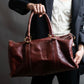 "Cartier" Horizontal design Bordeaux color boston bag