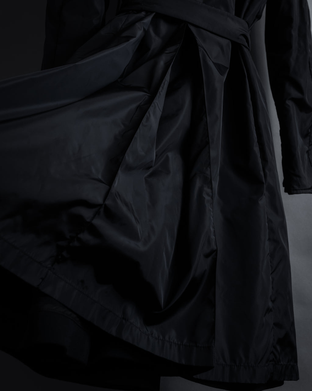 "Max Mara" Reversible belted collar coat