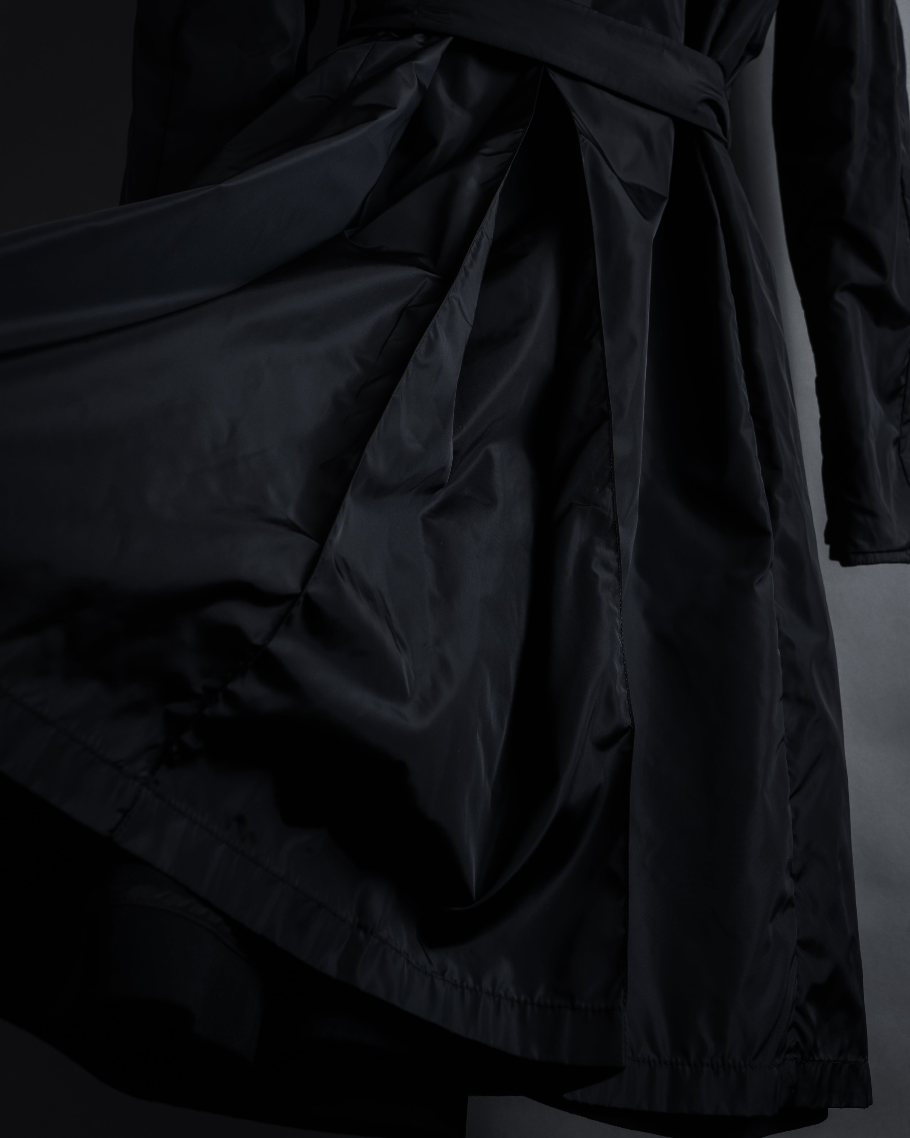 "Max Mara" Reversible belted collar coat