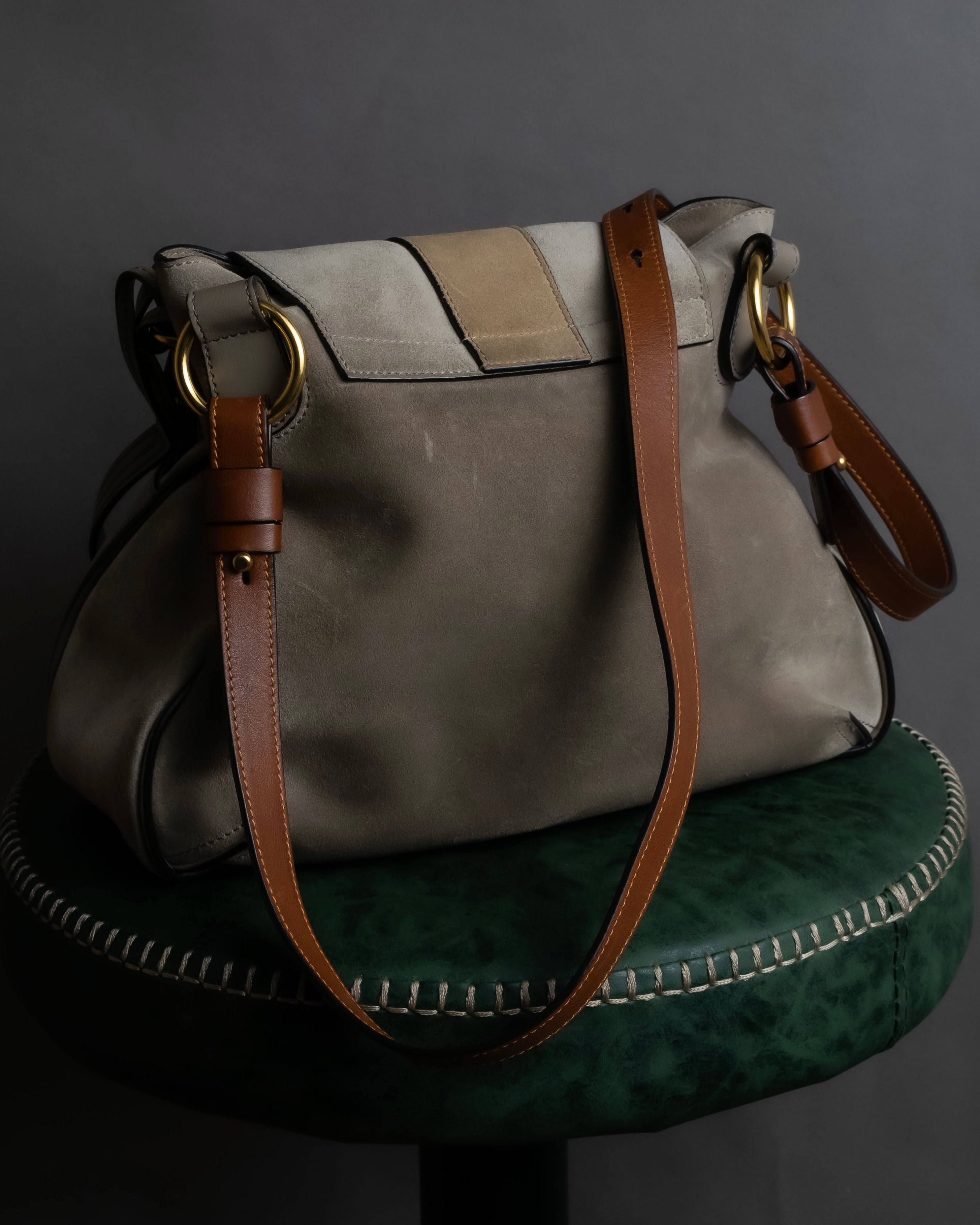 "Chloe" LEXA series 2way leather shoulder bag