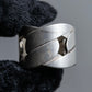 "GUCCI" Braided twisted chain motif silver 925 ring