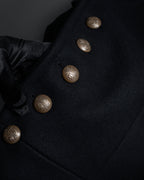 -SPECIAL- "GUCCI" 13'year-14'year Horse riding outfit motif velvet collar jacket