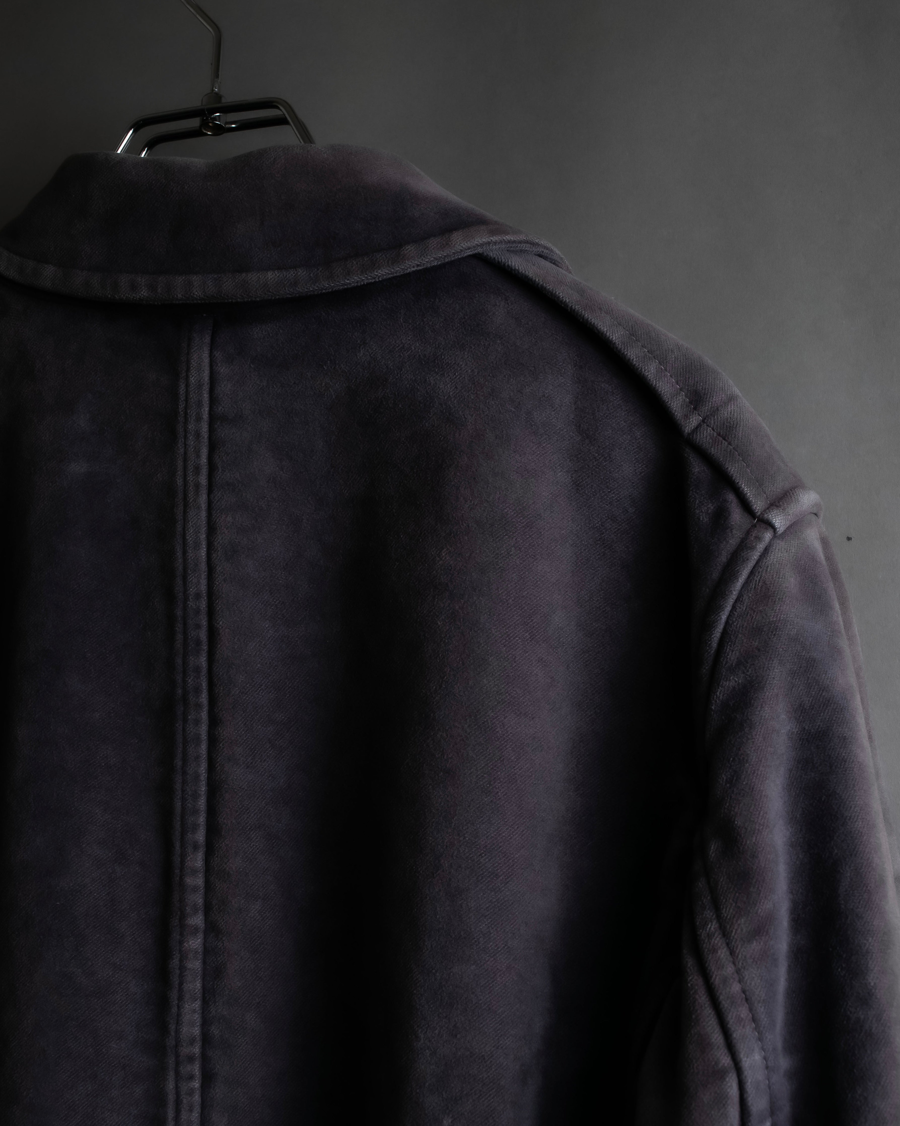 "Dolce & Gabbana" Lightly brushed liner-equipped trench coat