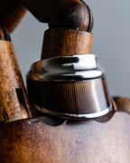 "HERMES" Maron Equus series silver ring