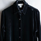 "EXPRESS" Beautiful glossy regular colour velour shirt