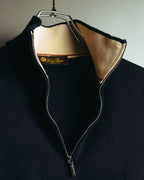 "Loro Piana" 00's-10's Refined cotton half-zip sweater