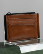 "MAISON MARGIELA" 4-tag design leather money clip