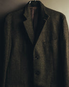 "BURBERRY LONDON" 00's-10's Classic wool tweed coat