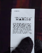 "John Galliano" Layered oriental check pattern pullover