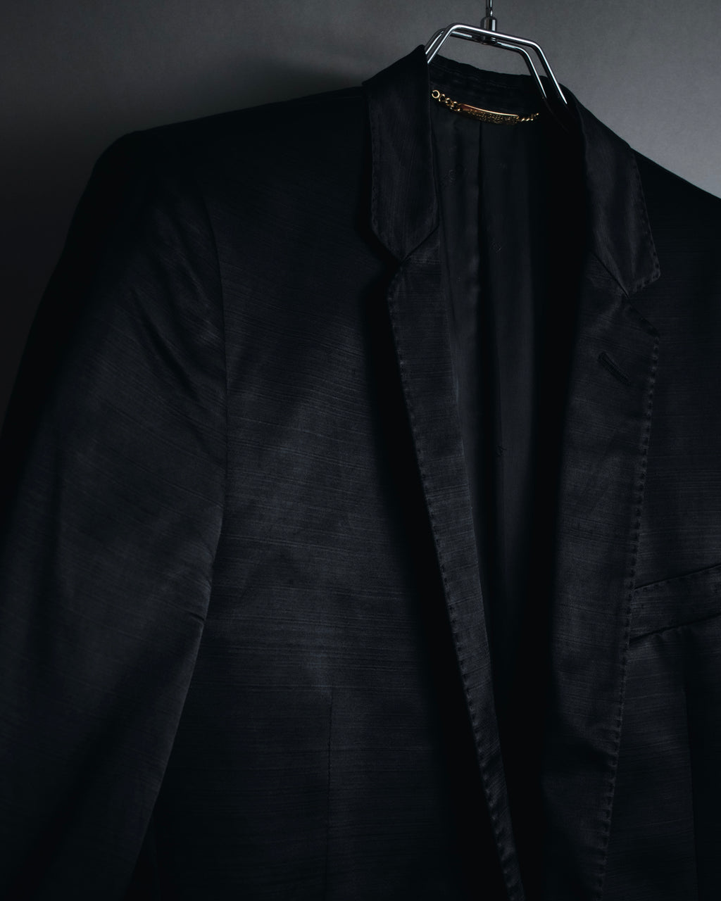 Blazer entallado brillante de los años 00 de DOLCE & GABBANA