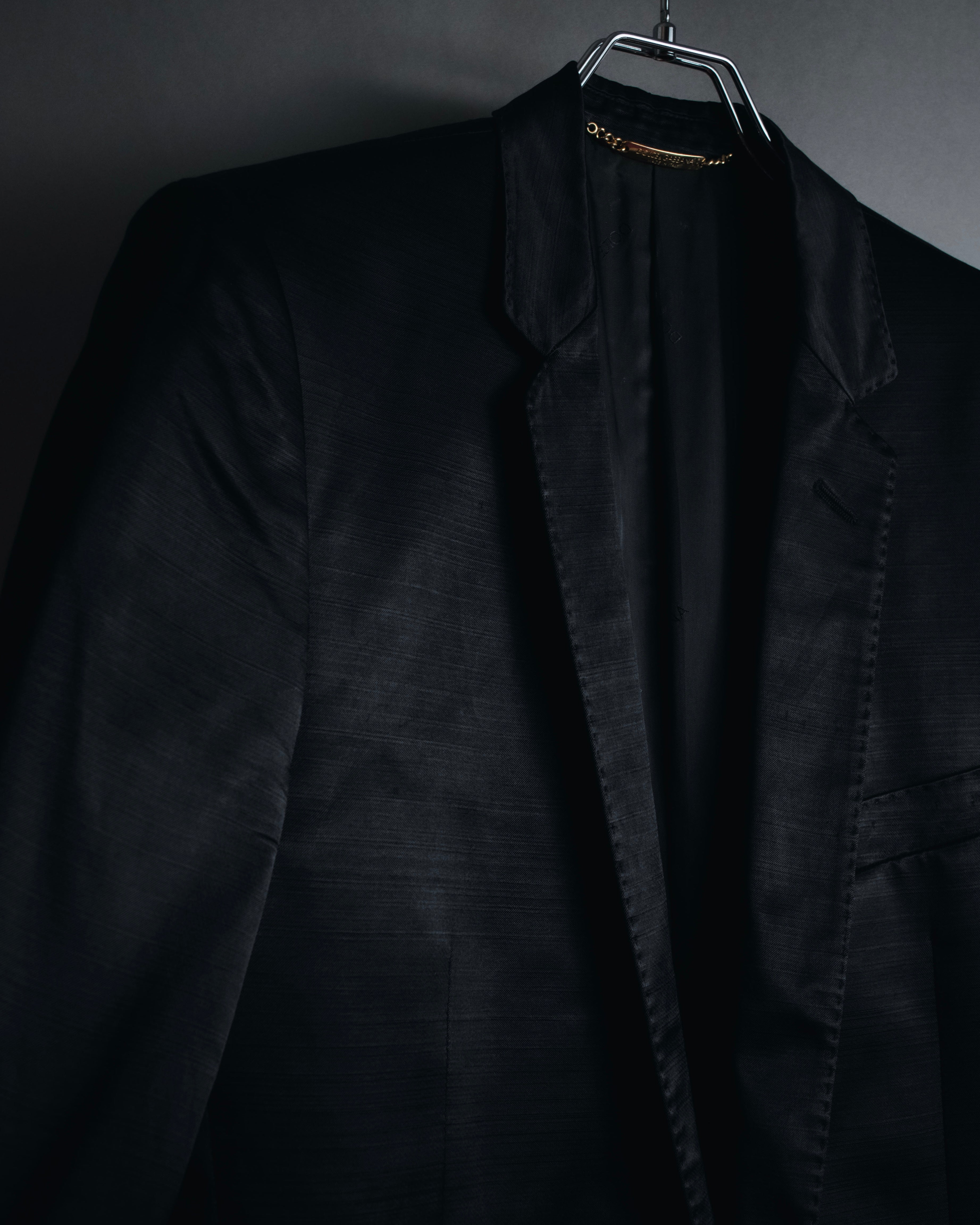 Blazer entallado brillante de los años 00 de DOLCE & GABBANA