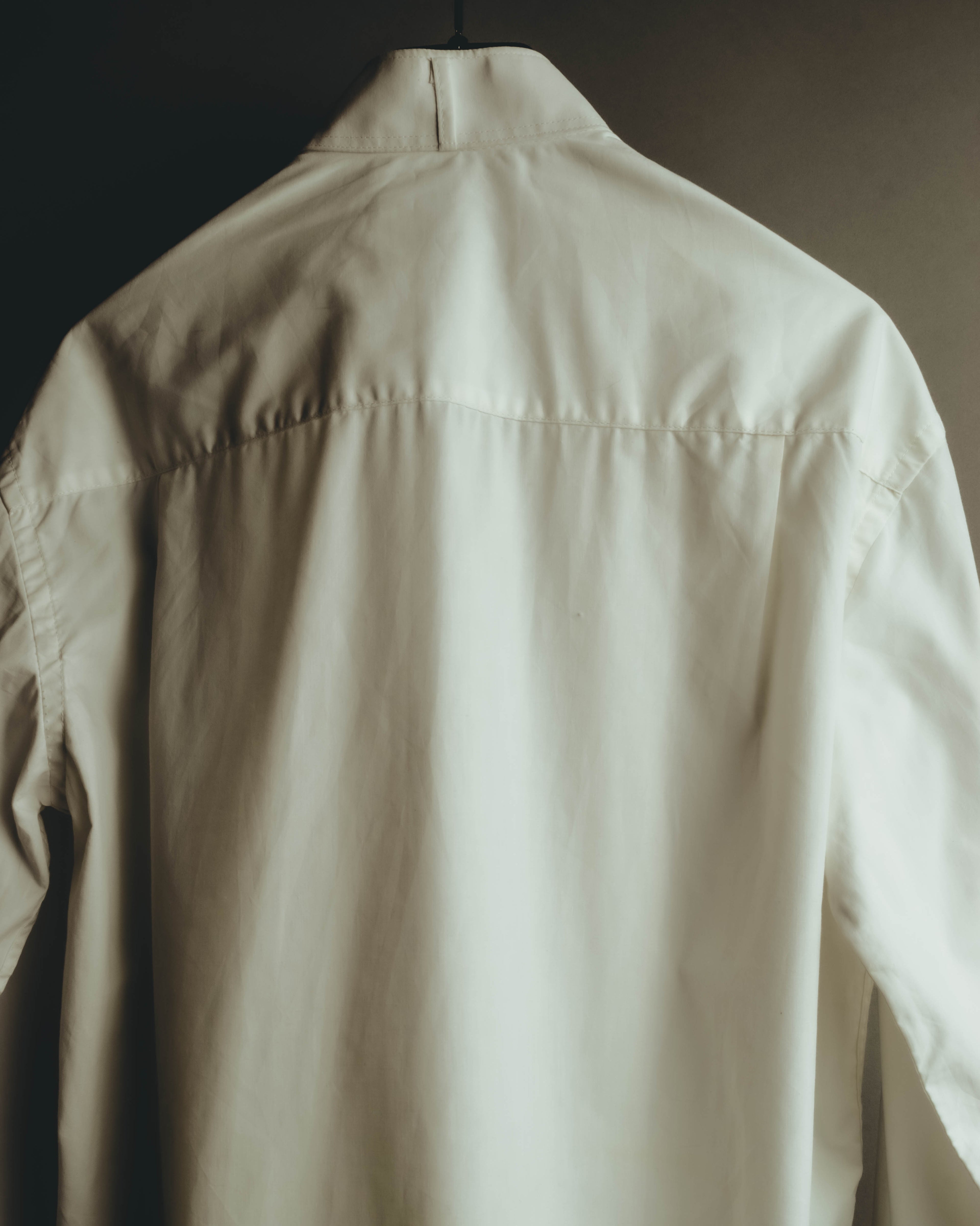 "Vintage" 90's-00's Pleated front tuxedo shirt