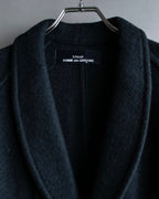 "tricot COMME des GARCONS" 
Shawl collar piping design long coat