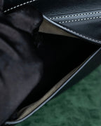 "BURBERRY" Suede switching design 2way shoulder bag