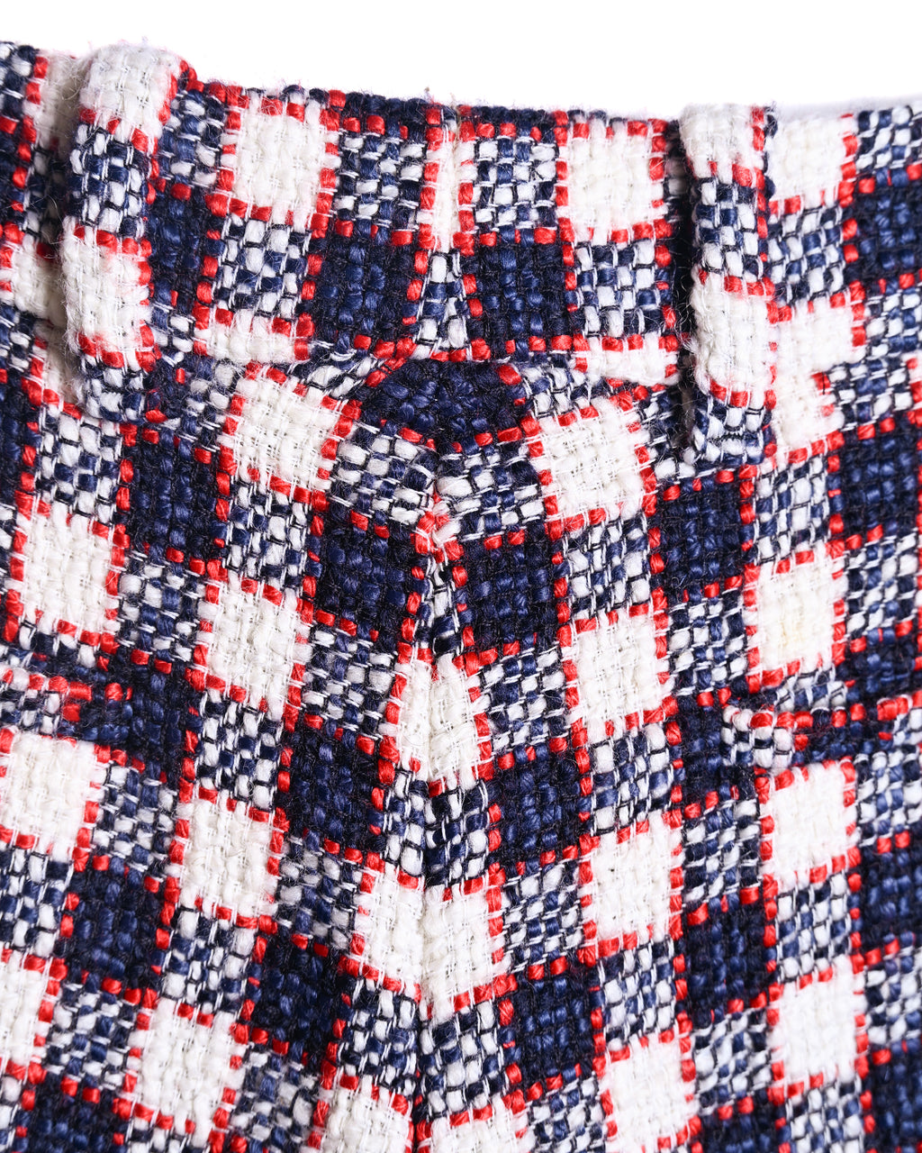 GUCCI by Alessandro Michele / Checkered Pattern Tweed Culotte Pants