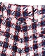 GUCCI by Alessandro Michele / Checkered Pattern Tweed Culotte Pants