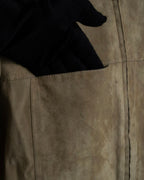 "GUCCI" Sand beige suede set up