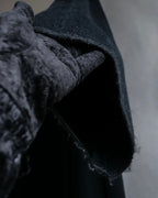 "FENDI" 00'sDouble collar design flared silhouette coat