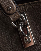 "CELINE" Softly structured leather city bag