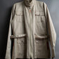 "PRADA" Military detail cotton jacket